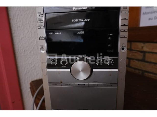Mini hifi system panasonic sa-ak250 - afbeelding 6 van  8