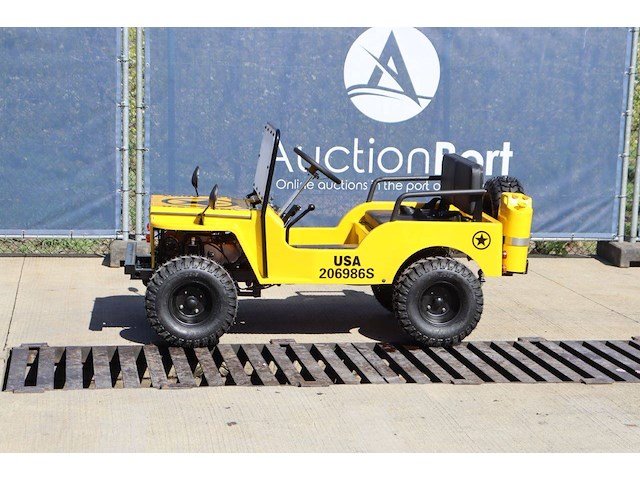 Mini jeep willys jw1101 benzine 2025 nieuw - afbeelding 1 van  1