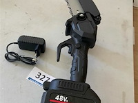 Mini kettingzaag 48v - afbeelding 3 van  3