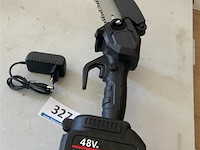 Mini kettingzaag 48v - afbeelding 3 van  3
