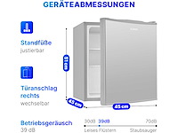 Mini-koelkast, 42l, 2-draad planken, kb7346, roestvrij staal - afbeelding 2 van  7
