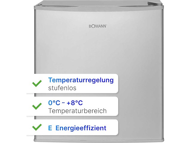 Mini-koelkast, 42l, 2-draad planken, kb7346, roestvrij staal - afbeelding 7 van  7