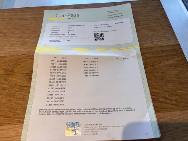 Mini one, 2009 - afbeelding 29 van  42