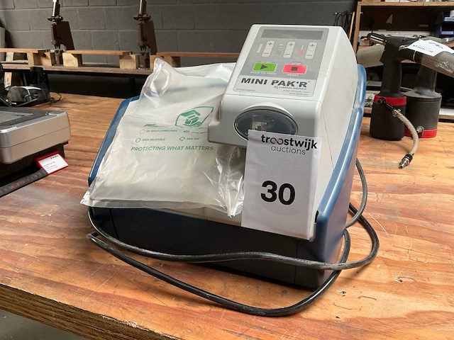 Mini pak’r luchtkussenmachine - afbeelding 1 van  4