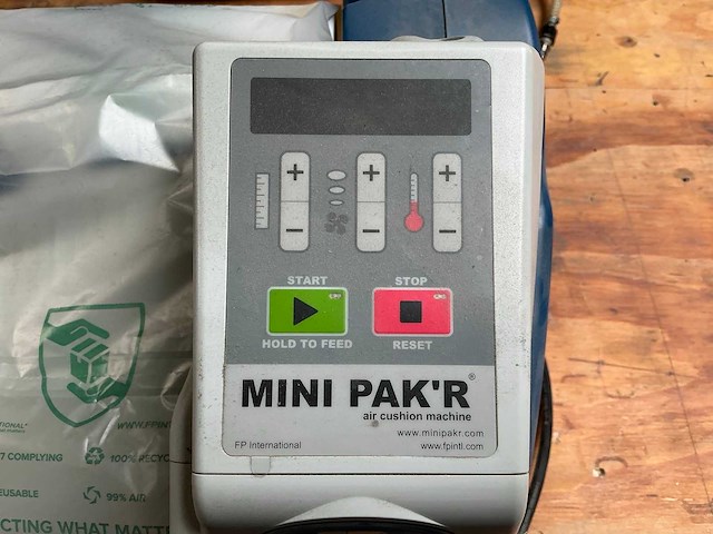 Mini pak’r luchtkussenmachine - afbeelding 3 van  4