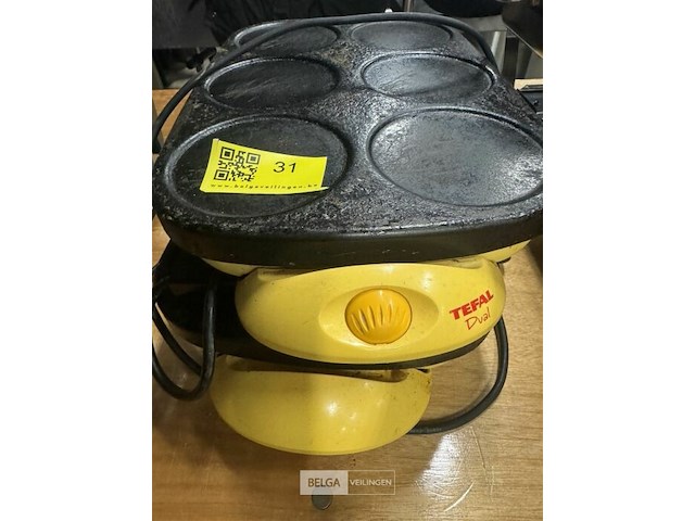 Mini-pannenkoekenmaker tefal - afbeelding 1 van  3