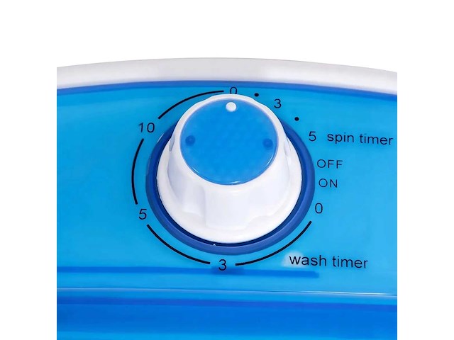 Mini wasmachine met centrifuge - afbeelding 5 van  7