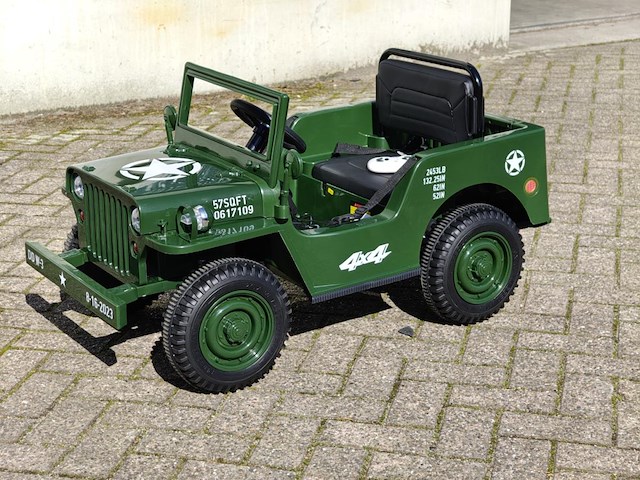 Mini willie jeep voor kinderen - afbeelding 1 van  14