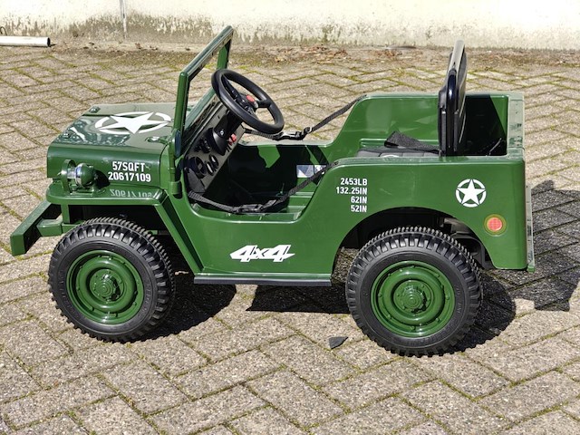 Mini willie jeep voor kinderen - afbeelding 7 van  14