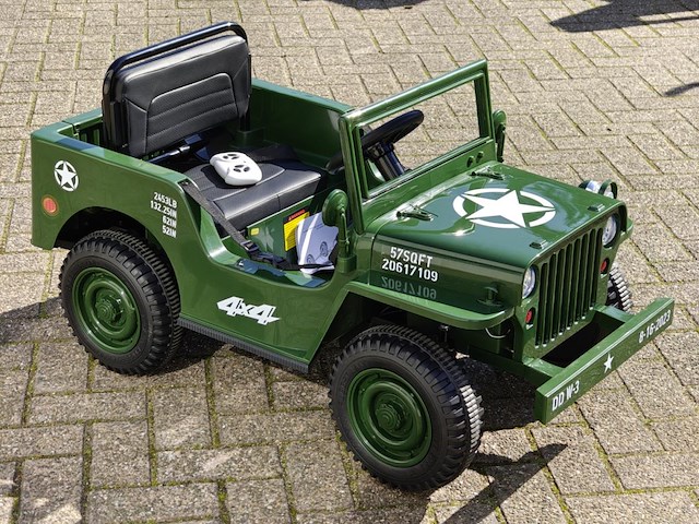 Mini willie jeep voor kinderen - afbeelding 11 van  14