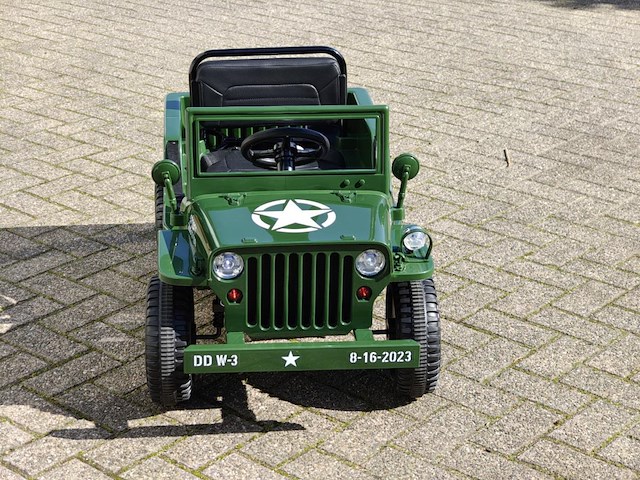 Mini willie jeep voor kinderen - afbeelding 12 van  14