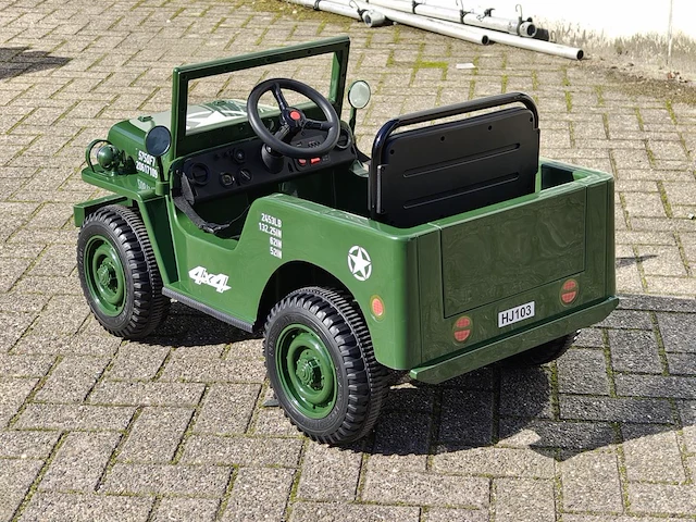 Mini willie jeep voor kinderen - afbeelding 8 van  14