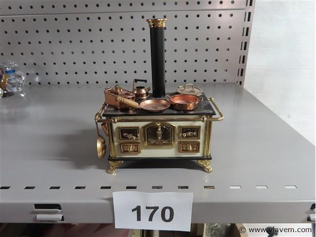 Miniatuur fornuisje - afbeelding 1 van  3