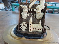 Miniatuur onder stolp h 27cm - afbeelding 3 van  3