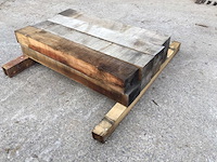 Minibiels eiken 1000 x 145 x 95 mm (8x) - afbeelding 4 van  4