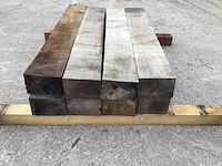 Minibiels eiken 1000 x 145 x 95 mm (8x) - afbeelding 1 van  3