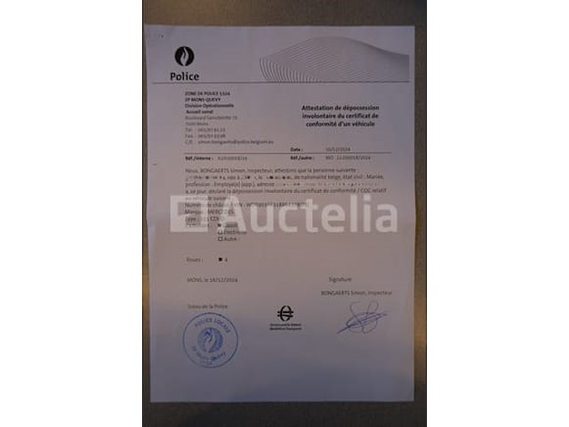 Minibus mercedes-benz sprinter 311 cdi (2006-165,695 km-vin:wdb90366331r864328) - afbeelding 21 van  79