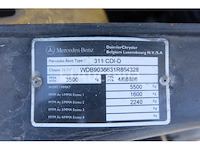 Minibus mercedes-benz sprinter 311 cdi (2006-165,695 km-vin:wdb90366331r864328) - afbeelding 60 van  79