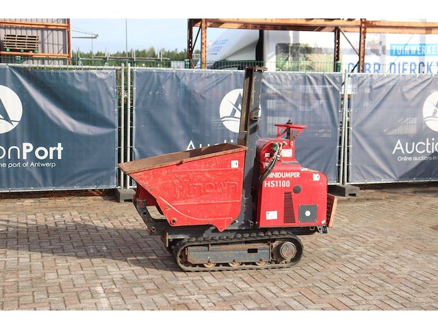 Minidumper hinowa hs1100/f diesel 7kw 2017 - afbeelding 1 van  1
