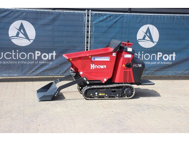 Minidumper hinowa hs701 benzine 8.7kw 2025 nieuw - afbeelding 1 van  1