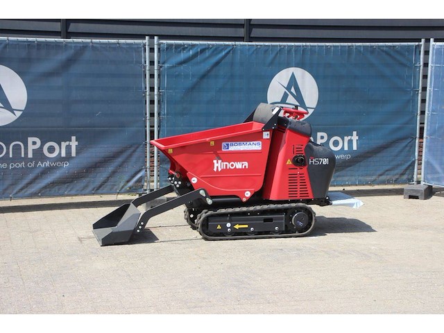 Minidumper hinowa hs701 benzine 8.7kw 2025 nieuw - afbeelding 1 van  1