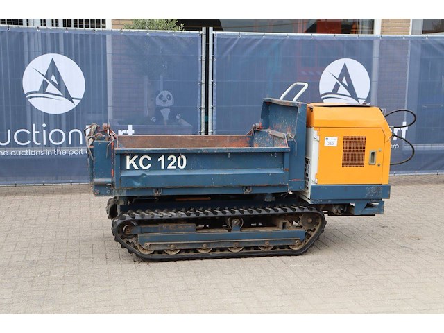 Minidumper kubota kc 120 diesel - afbeelding 1 van  1