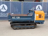 Minidumper kubota kc 120 diesel - afbeelding 1 van  1