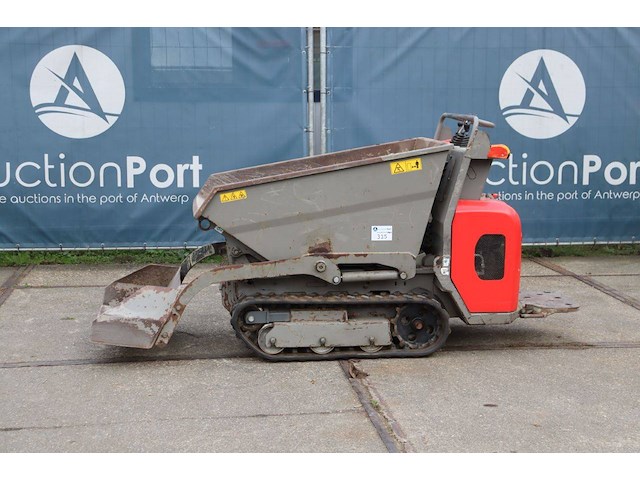 Minidumper wacker neuson dt08d diesel 800kg 2017 - afbeelding 1 van  1