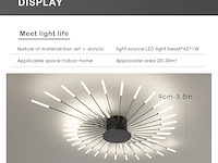 Minifair moderne led-plafondlamp - afbeelding 2 van  4