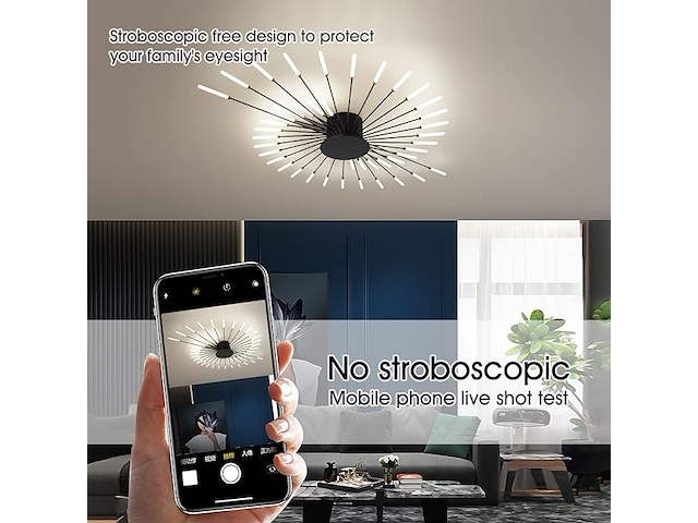 Minifair moderne led-plafondlamp - afbeelding 4 van  4