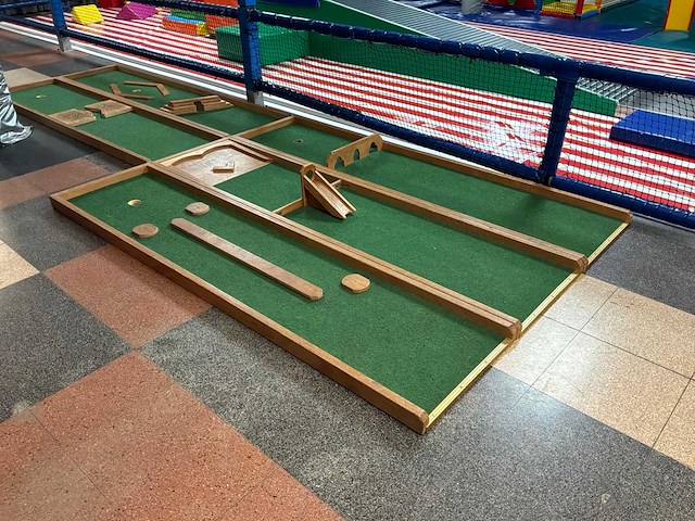 Minigolf houten spelen (5x) - afbeelding 2 van  2