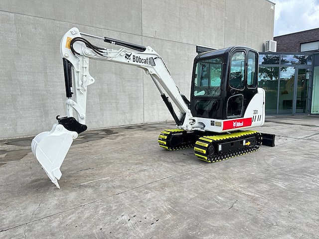 Minigraafmachine bobcat 331 diesel 2010 - afbeelding 1 van  1