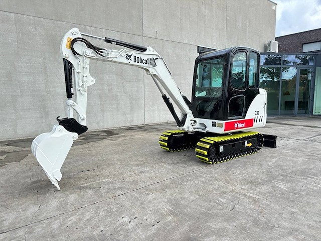 Minigraafmachine bobcat 331 diesel 2010 - afbeelding 1 van  1