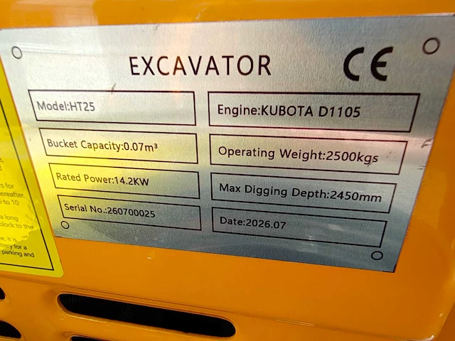 Minigraafmachine gougar ht25 - afbeelding 17 van  38