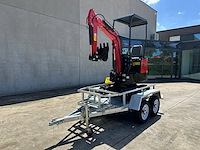 Minigraafmachine jpc ht12 diesel 2025 nieuw