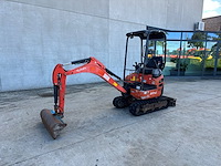 Minigraafmachine kubota u17-3 diesel 2016 - afbeelding 1 van  1