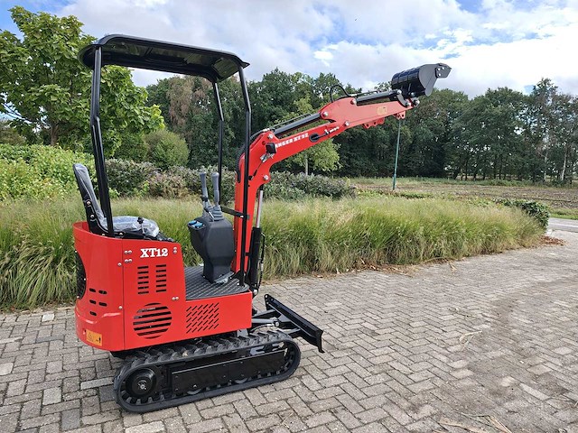 Minigraafmachine ranger xt12 rood - afbeelding 12 van  19