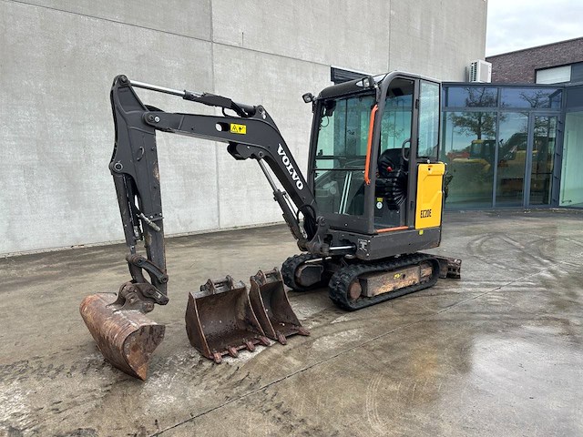 Minigraafmachine volvo ec20e diesel 2020 - afbeelding 1 van  1