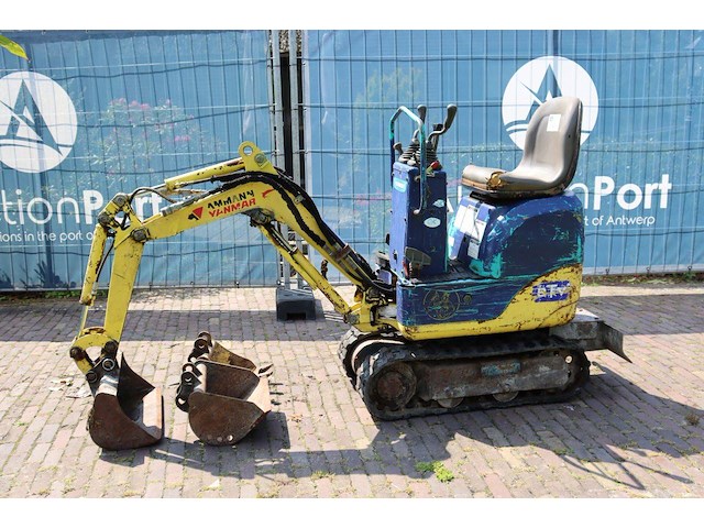 Minigraver ammann yanmar sv05 diesel 5kw 2004 (marge) - afbeelding 1 van  1