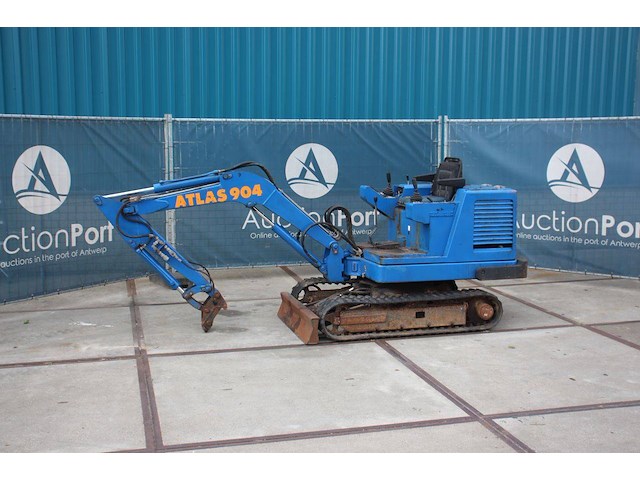 Minigraver atlas 904 diesel - afbeelding 1 van  1