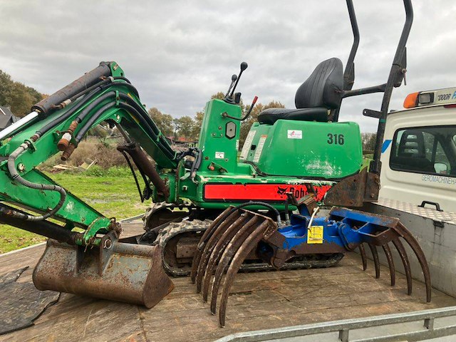 Minigraver bobcat 319 ea diesel 2005 - afbeelding 1 van  1