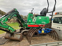 Minigraver bobcat 319 ea diesel 2005 - afbeelding 1 van  1