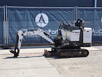 Minigraver bobcat e10 elektrisch + diesel 7.5kw 2015