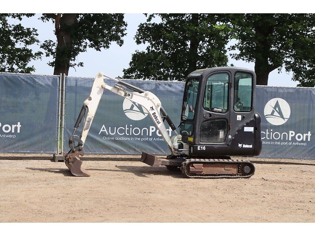 Minigraver bobcat e16 diesel 10kw 2012 - afbeelding 1 van  1