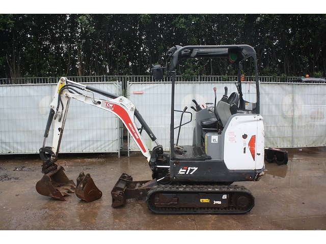 Minigraver bobcat e17 diesel 10.2kw 2021 - afbeelding 1 van  1