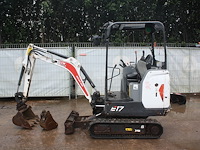 Minigraver bobcat e17 diesel 10.2kw 2021 - afbeelding 1 van  1