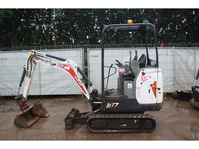 Minigraver bobcat e17 diesel 10.2kw 2021 - afbeelding 1 van  1