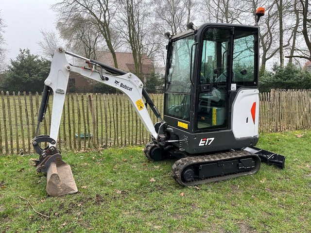 Minigraver bobcat e17 diesel 10.2kw 2021 - afbeelding 1 van  1