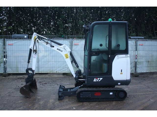 Minigraver bobcat e17 diesel 10kw 2019 - afbeelding 1 van  1