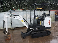 Minigraver bobcat e17 diesel 2015